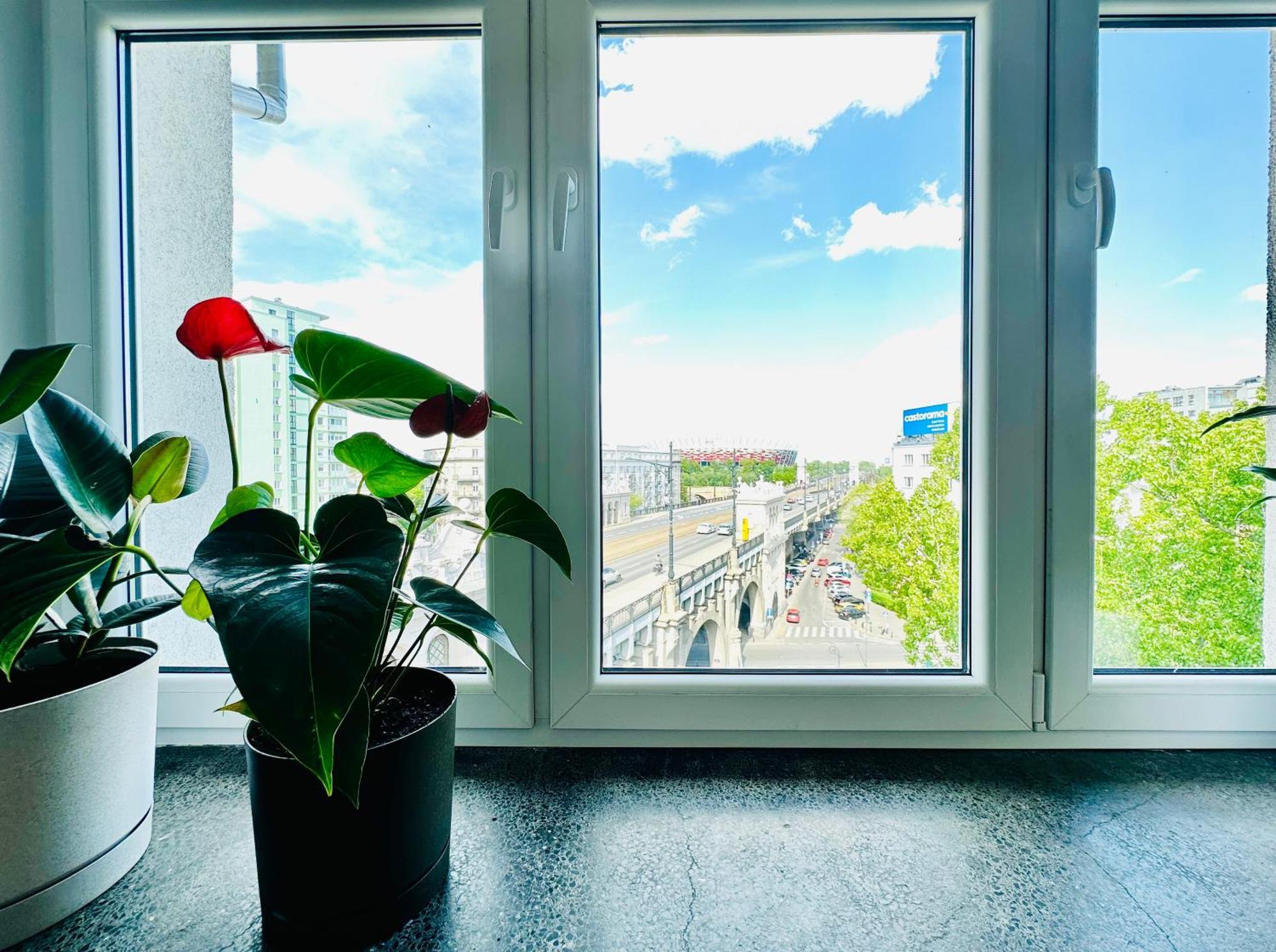 Westside Panorama Pgn Stadium Apartment Warsaw Luaran gambar