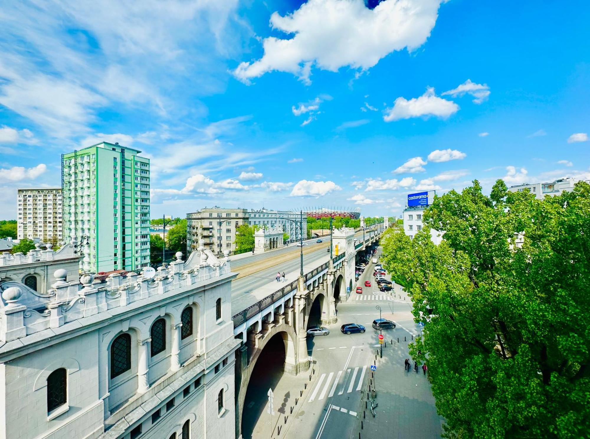 Westside Panorama Pgn Stadium Apartment Warsaw Luaran gambar